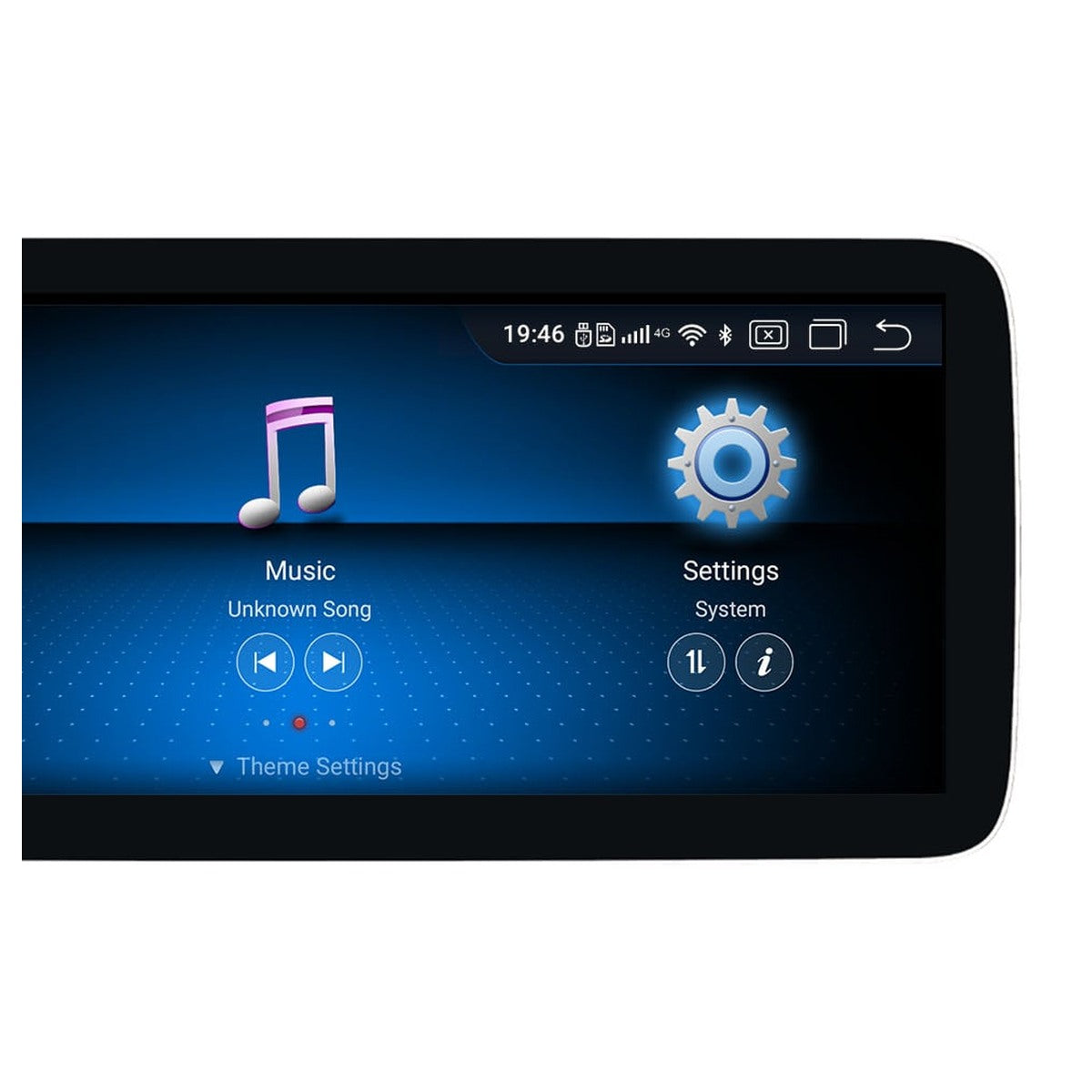 JFSound Android-Autoradio mit Navigation für Mercedes-Benz G-Klasse G350/G500 2017-2018, 10,25-Zoll-Display, NTG5.0 - weiterer Originalfoto-Ausschnitt
