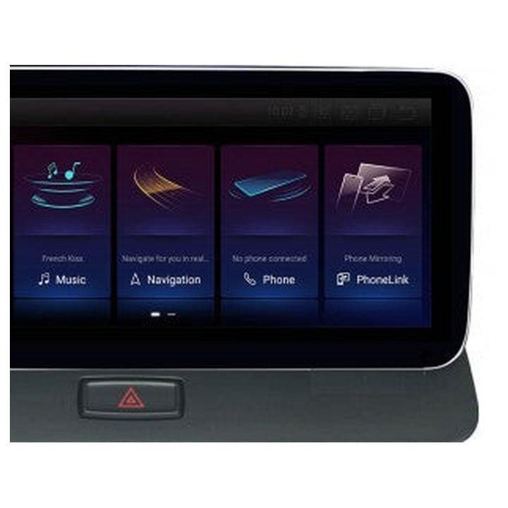 JFSound Android-Autoradio mit Navigation für Audi Q5 2010-2016, 10,25-Zoll-Display - Nahaufnahme 3 aus dem Originalfoto