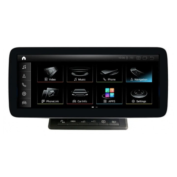 JFSound Android-Autoradio mit Navigation für Audi Q7 2010-2015/2006-2015, 10,25-Zoll-Display - Nahaufnahme 1 aus dem Originalfoto
