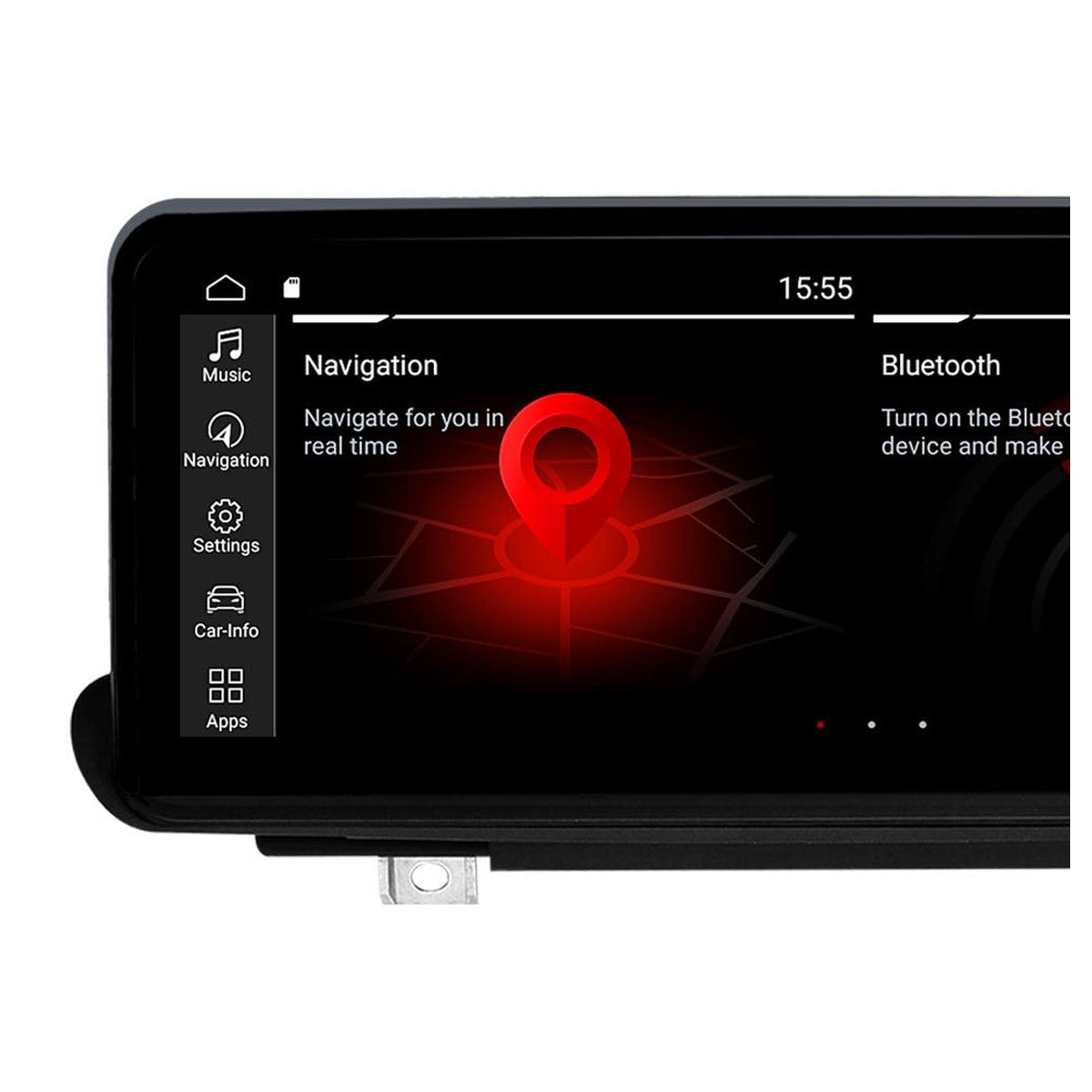 JFSound Android-Autoradio mit Navigation für BMW X5/X5M E70 / X6/X6M E71 (2007-2010), 10,25-Zoll-Display, CCC - weiterer Originalfoto-Ausschnitt