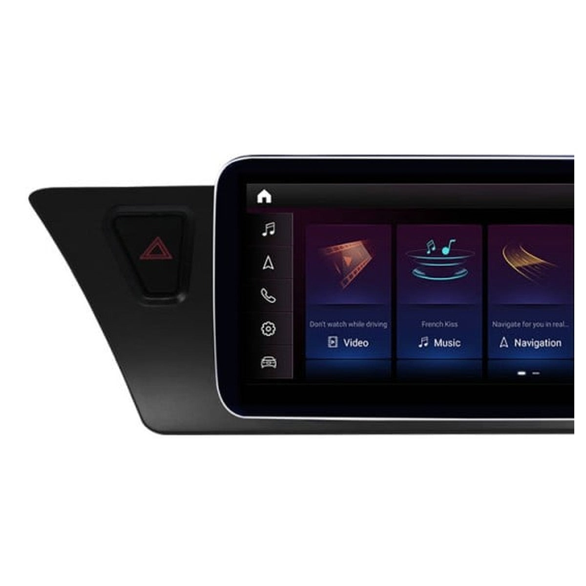 JFSound Android-Autoradio mit Navigation für Audi A4 A5 S4 RS5 2009-2016, 12,25-Zoll-Display - Nahaufnahme 2 aus dem Originalfoto