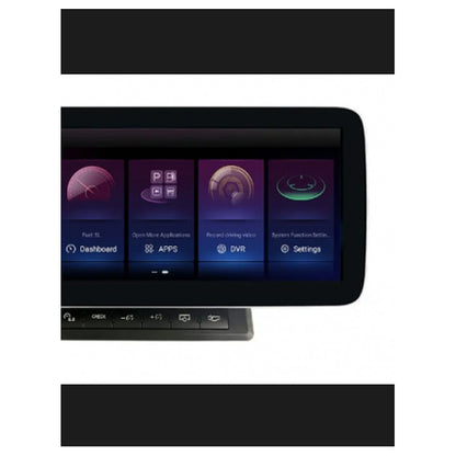 JFSound Android-Autoradio mit Navigation für Audi A6 2005-2011, 12,25-Zoll-Display - Nahaufnahme 3 aus dem Originalfoto