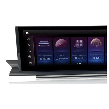 JFSound Android-Autoradio mit Navigation für Audi A6 2012-2015, 12,25-Zoll-Display - Nahaufnahme 2 aus dem Originalfoto