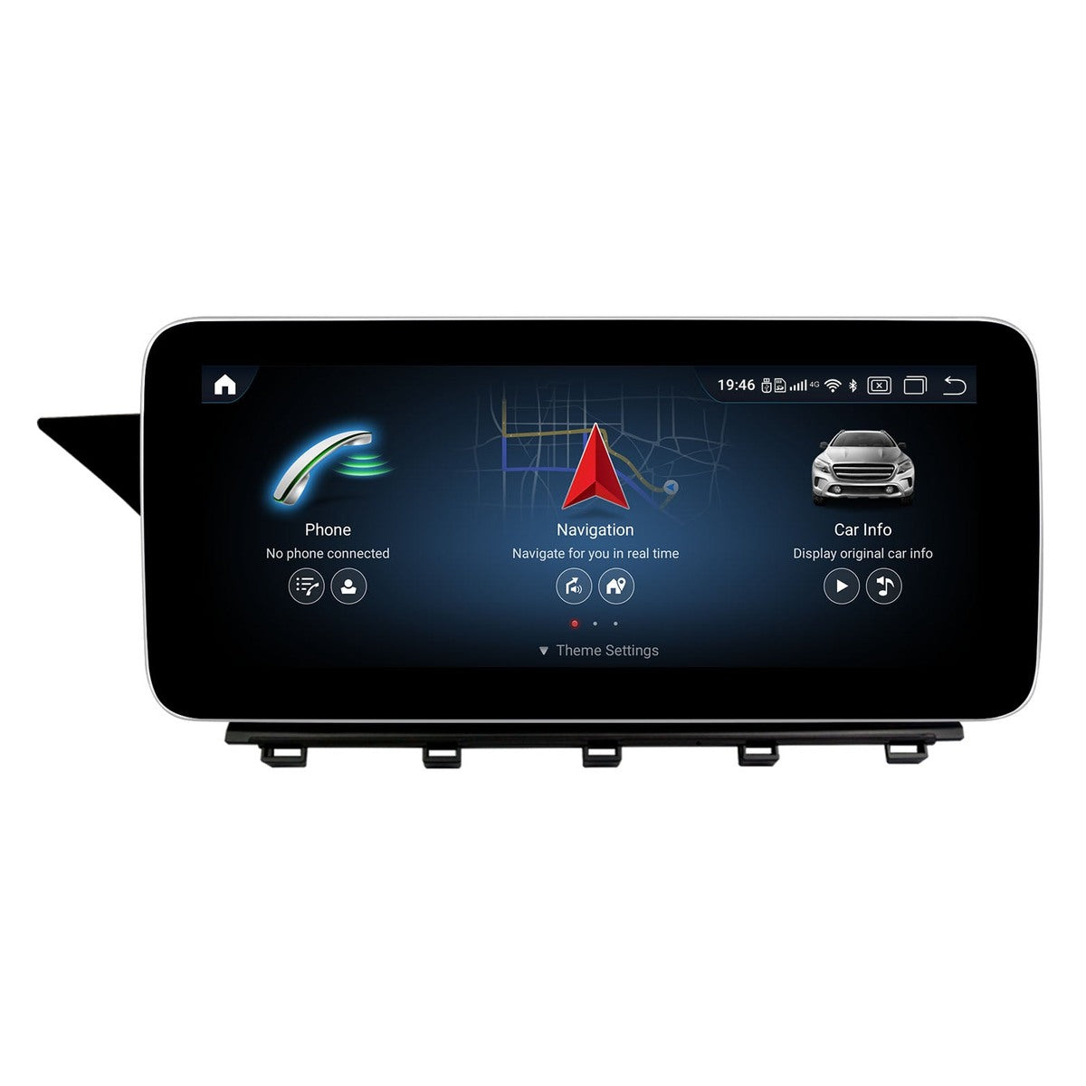 JFSound Android-Autoradio mit Navigation für Mercedes-Benz GLK 2009-2012, 12,25-Zoll-Display, NTG4.0 - Nahaufnahme 1 aus dem Originalfoto