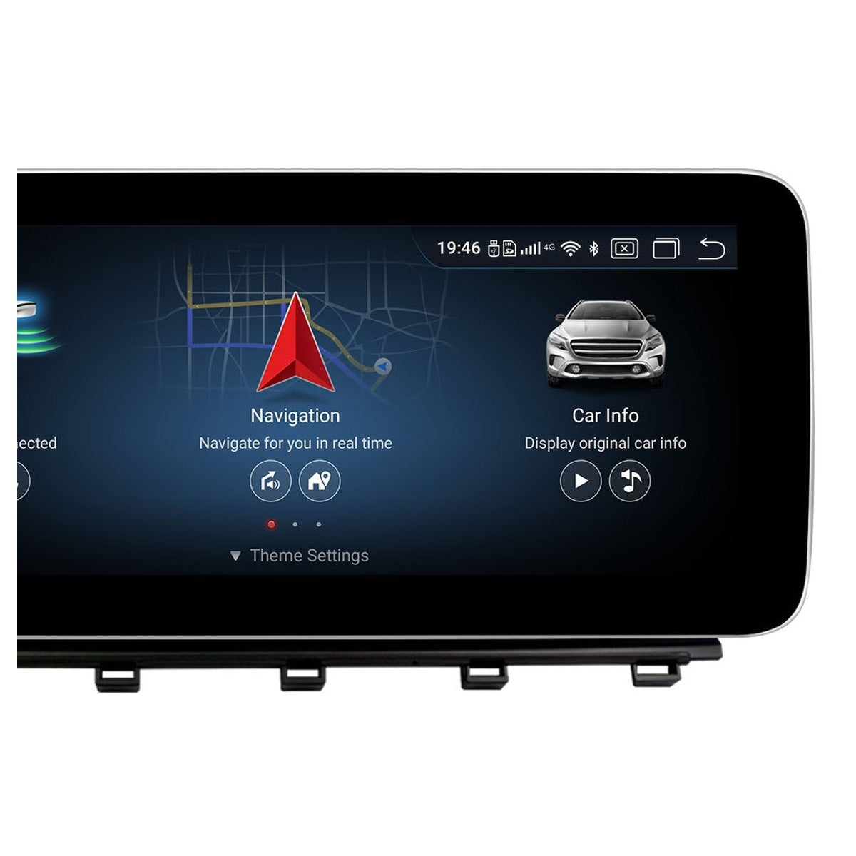 JFSound Android-Autoradio mit Navigation für Mercedes-Benz GLK 2013-2016, 12,25-Zoll-Display, NTG4.5 - weiterer Originalfoto-Ausschnitt
