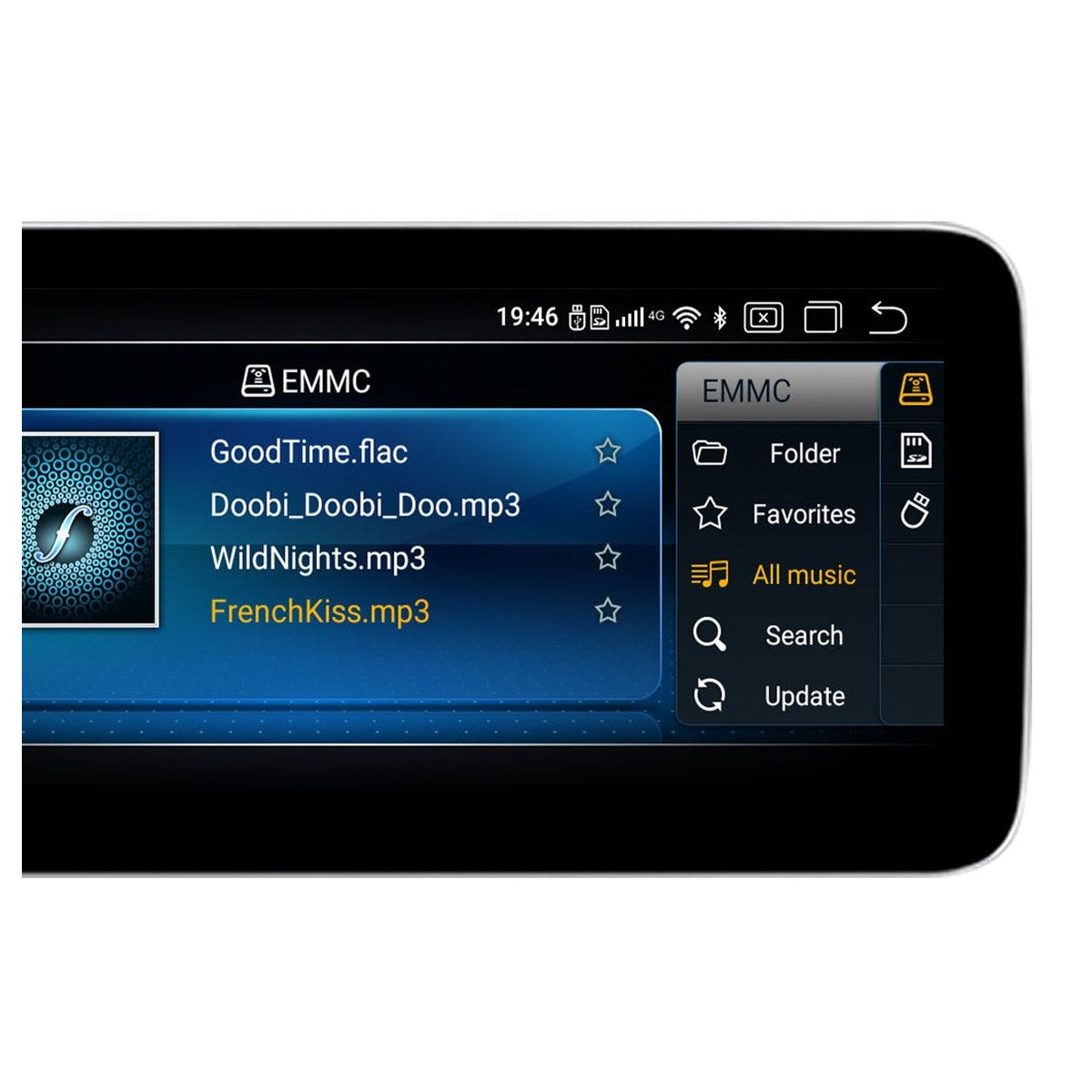 JFSound Android-Autoradio mit Navigation für Mercedes-Benz A-Klasse/CLA/GLA 2016-2018, 12,25-Zoll-Display, NTG5.0 - weiterer Originalfoto-Ausschnitt