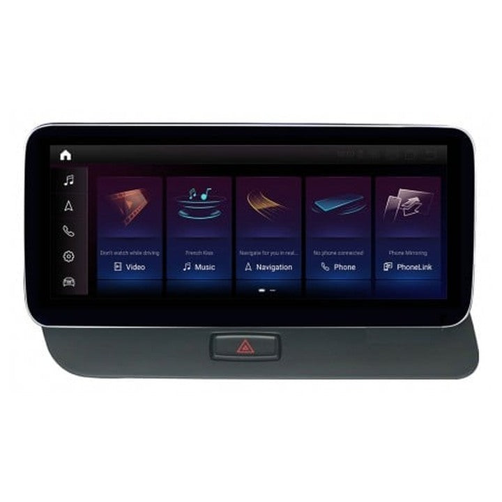 JFSound Android-Autoradio mit Navigation für Audi Q5, 12,25-Zoll-Display, MMI - Nahaufnahme 1 aus dem Originalfoto