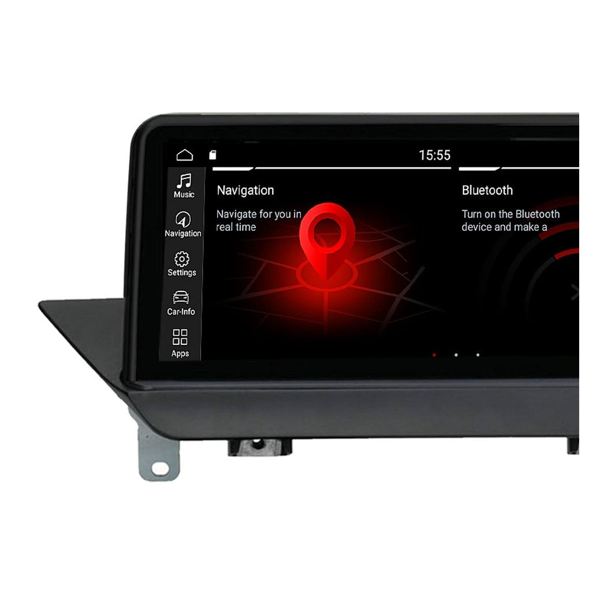 JFSound Android-Autoradio mit Navigation für BMW X1 E84 2009-2015, 12,25-Zoll-Display, CIC - weiterer Originalfoto-Ausschnitt