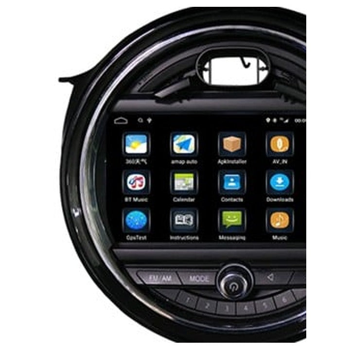JFSound Android-Autoradio mit Navigation für MINI F54 2017 Sonderausführung, 9-Zoll-Display - Nahaufnahme 2 aus dem Originalfoto