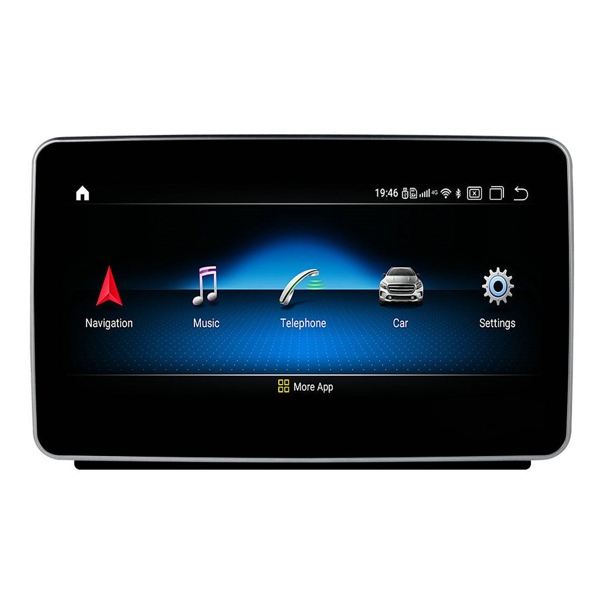 JFSound Android-Autoradio mit Navigation für Mercedes ML GL 2012-2015, 9-Zoll-Display, NTG4.5 - Nahaufnahme 1 aus dem Originalfoto