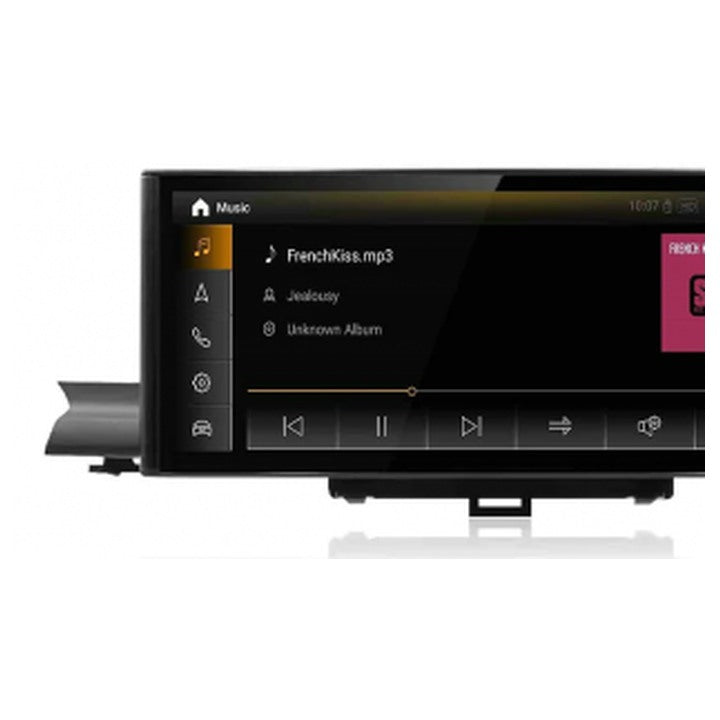 JFSound Android-Autoradio mit Navigation für Audi A4/A5 2017-2020, 10,25-Zoll-Display - Nahaufnahme 2 aus dem Originalfoto