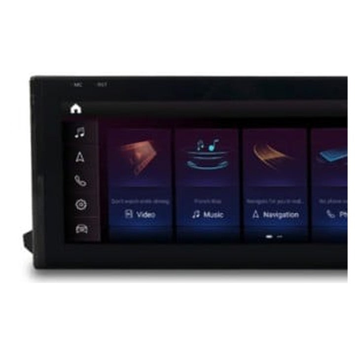 JFSound Android-Autoradio mit Navigation für Audi Q5 2018-2020, 12,25-Zoll-Display - Nahaufnahme 2 aus dem Originalfoto