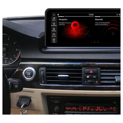 JFSound Android-Autoradio mit Navigation für BMW 3er E90/E91/E92/E93 2005-2012, 12,25-Zoll-Display, IDR - Nahaufnahme 2 aus dem Originalfoto