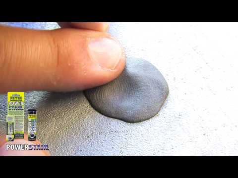 Reparatur-Knetmasse - POWER Stahl - 50 g SB-Karte