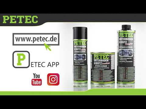 Unterbodenschutz Bitumen Saugdose - 1000 ml - Schwarz