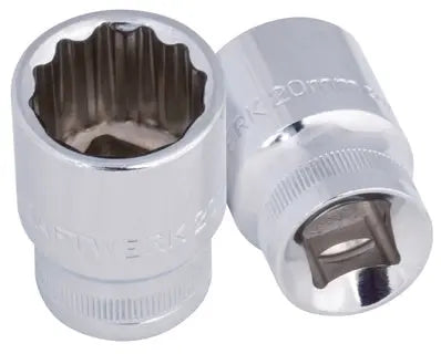 steckschlüssel, 12 pt., 42 mm, 1/2", 30mm KRAFTWERK