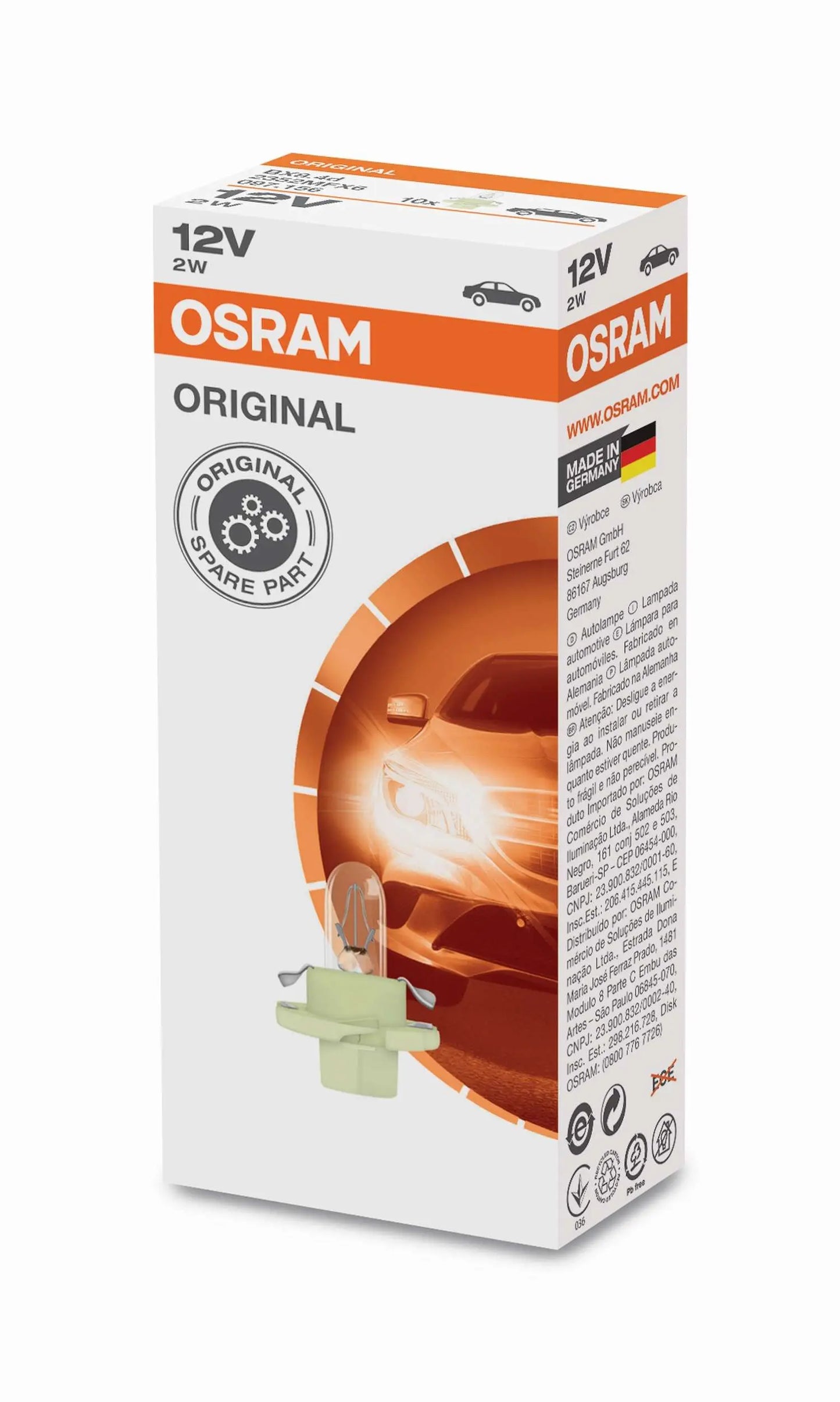 MFX6 BX84d 2W 1 St. OSRAM - Samsuns Group