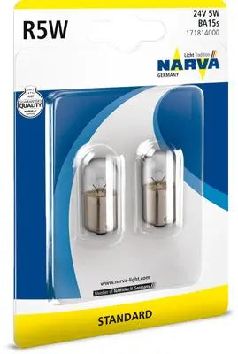 R5W 24V 5W BA15s STANDARD NARVA