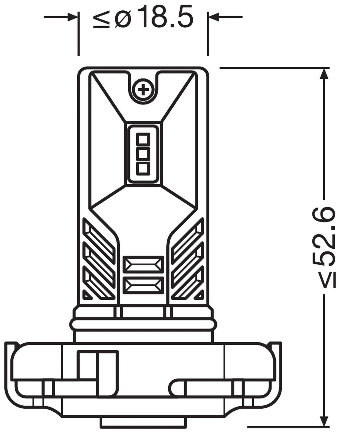 2604CW 6,7W 12V PG20-7 FS2 OSRAM - Samsuns Group