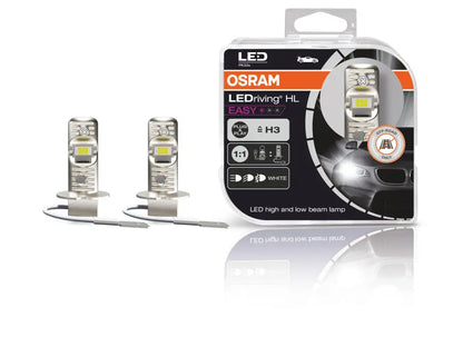 LEDriving® HL EASY H3 12V 8W PK22s 6500K White 2St. OSRAM - Samsuns Group