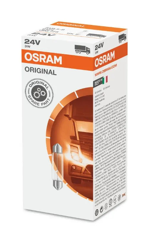 C5W 24V 3W SV8.5-8 Original Faltschachtel 1st. OSRAM - Samsuns Group