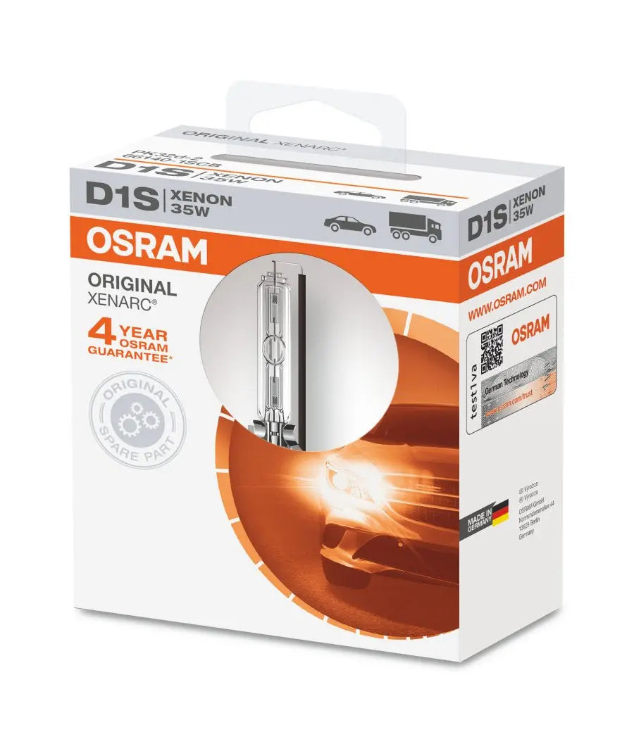 D1S 12V+24V 35W PK32d-2 Original XENARC Softcover Box 1St. OSRAM - Samsuns Group