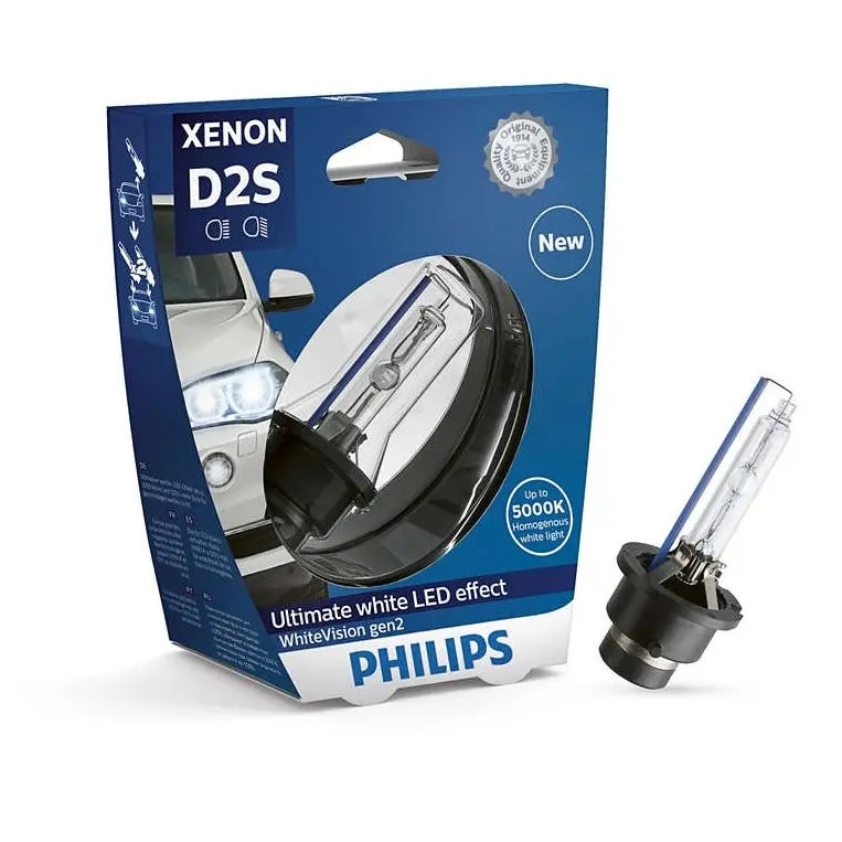 D2S 35W P32d-2 WhiteVision 5000K Xenon 1 St. Philips - Samsuns Group