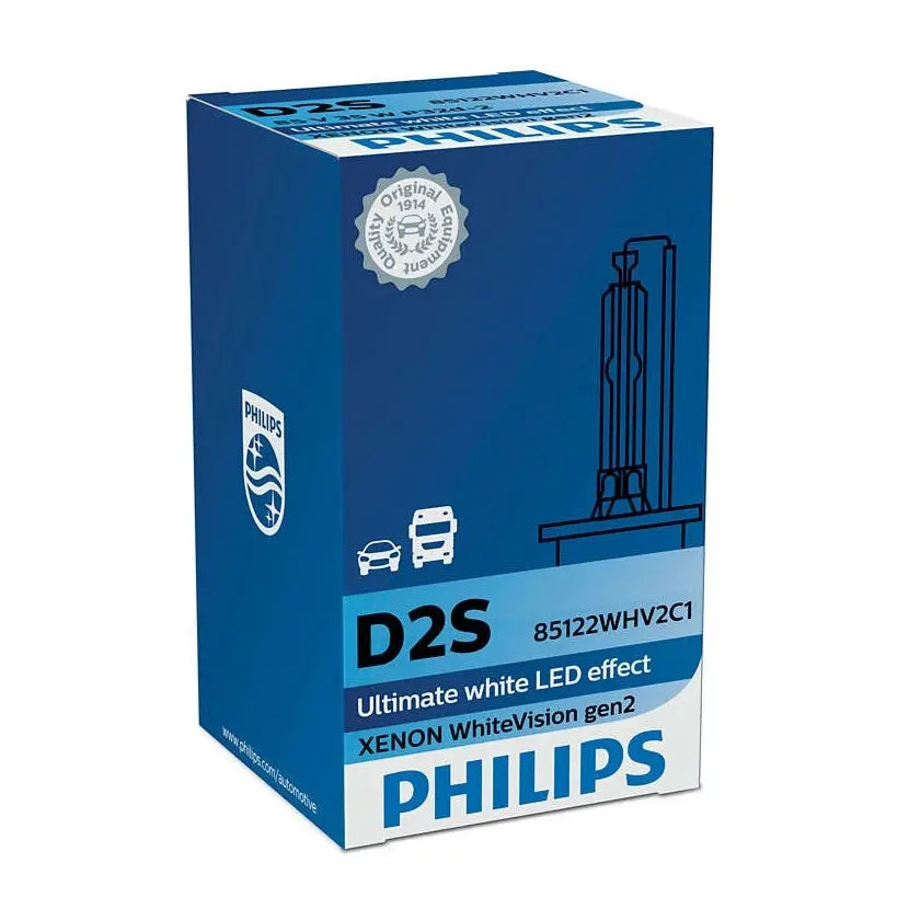 D2S 35W P32d-2 WhiteVision 5000K Xenon 1 St. Philips - Samsuns Group