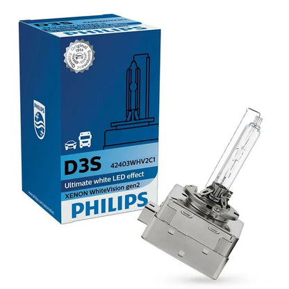 D3S 35W PK32d-5 White Vision 5000K Xenon 1 St. Philips - Samsuns Group