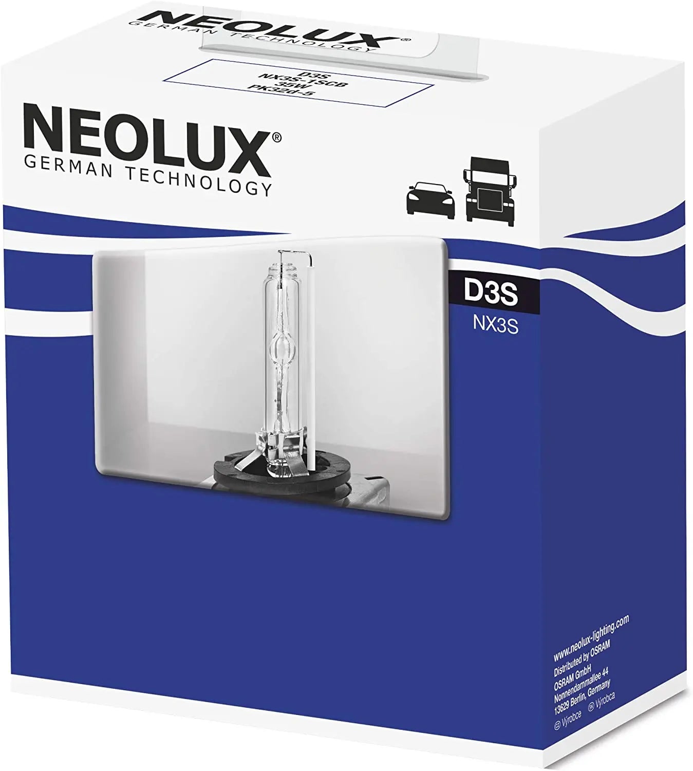 D3S 35W PK32D-5 Xenon Softcover Box 1 St. NEOLUX - Samsuns Group