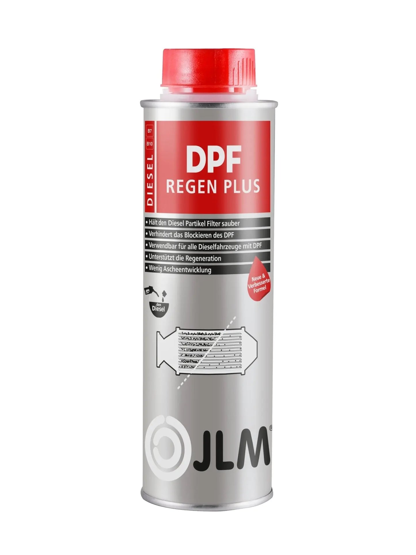 Diesel DPF ReGeneration Plus mit DE Etikett 250ml 1st. JLM - Samsuns Group