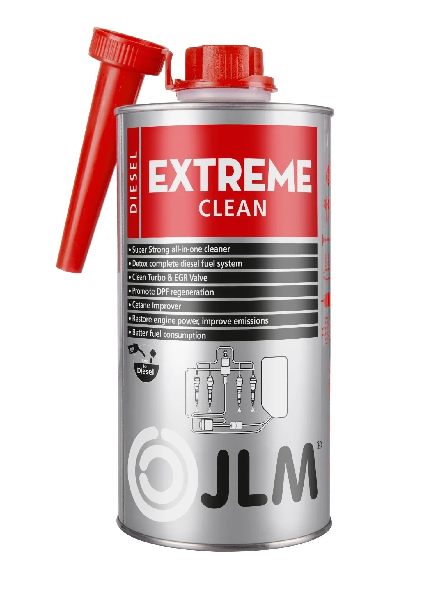 Diesel Extreme Reinigung 1 Liter 1st. JLM - Samsuns Group