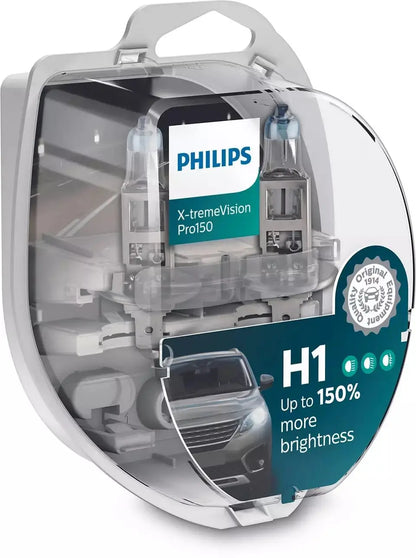 H1 12V 55W P14,5s X-tremeVision Pro150 2 St. Philips - Samsuns Group