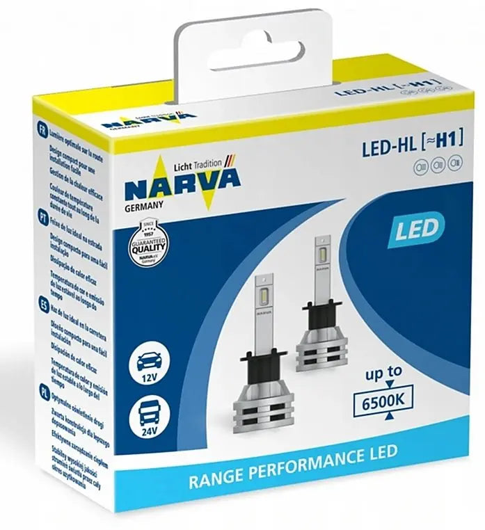 H1 12V+24V LED 6500K RPL2 NVA NOECE 2 Stück NARVA - Samsuns Group