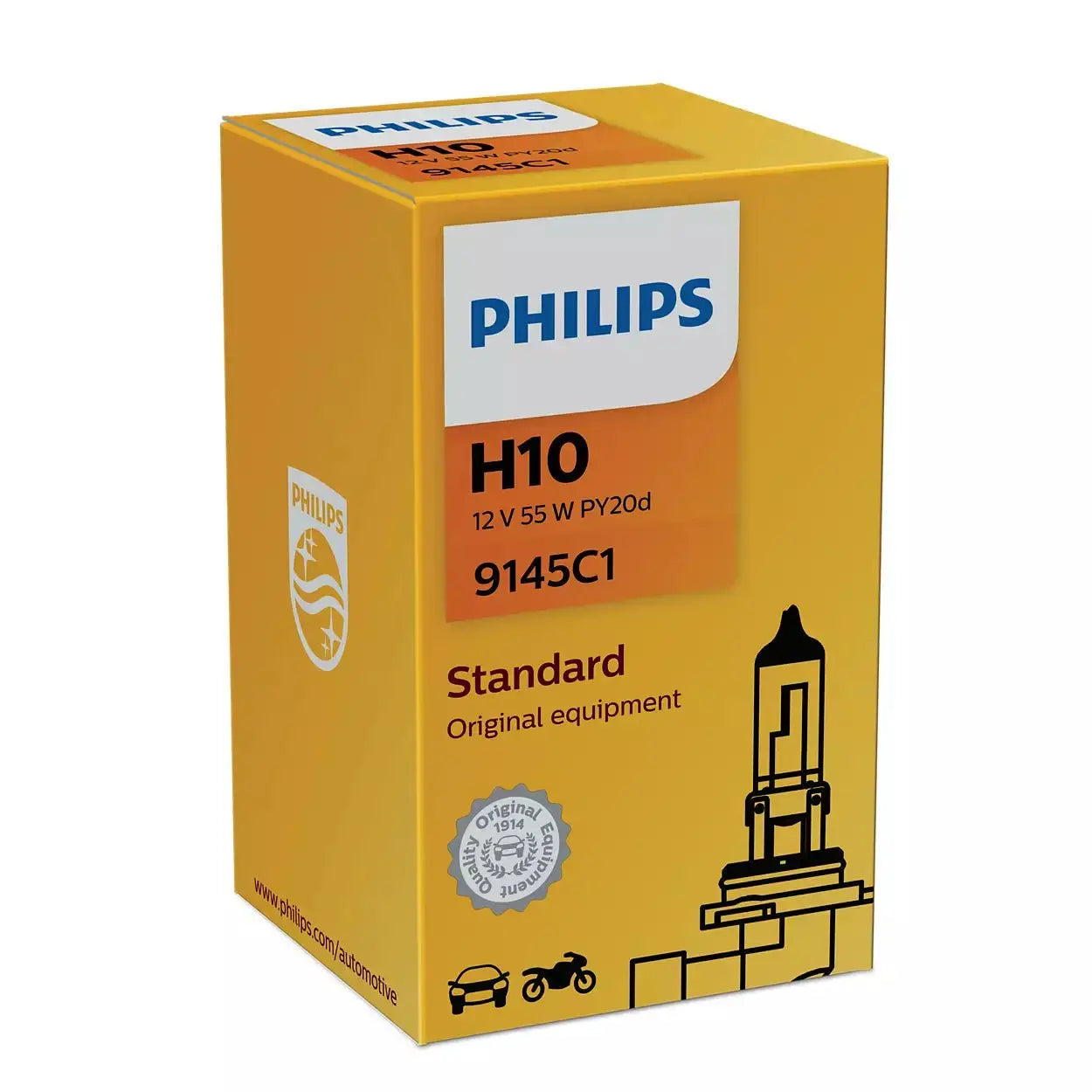 H10 12V 45W PY20d 1 St. Philips - Samsuns Group