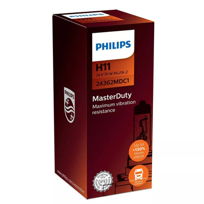 H11 24V 70W PGj19-2 MasterDuty C1 1St. Philips - Samsuns Group