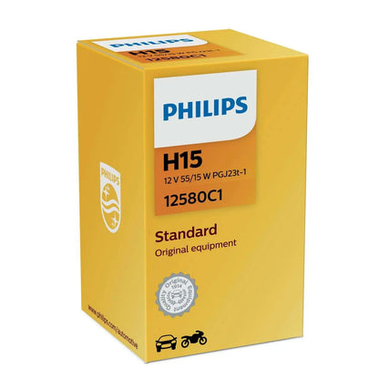 H15 12V 15/55W PGJ23t-1 Standard 1St Philips - Samsuns Group