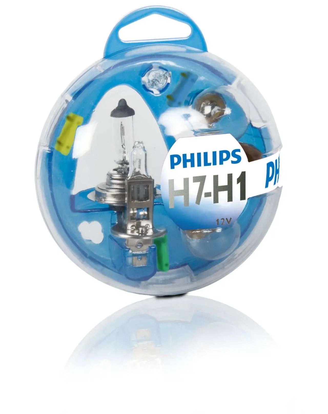 H1/H7 Ersatzlampenbox 12V KM Philips - Samsuns Group