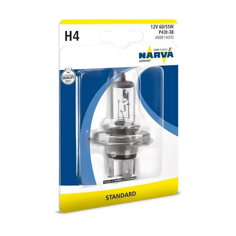 H4 12V 60/55W P43t HALOGENE NARVA - Samsuns Group