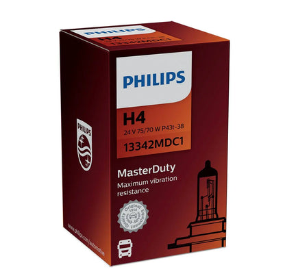 H4 24V 75/70W P43t-38 MasterDuty 1 St. Philips - Samsuns Group