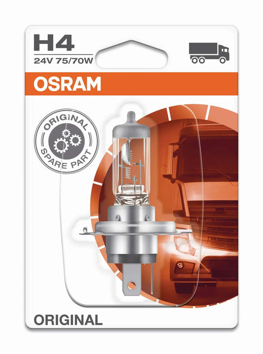 H4 24V 75/70W P43t Original Einzelblister OSRAM - Samsuns Group