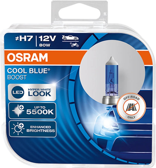 H7 12V 80W PX26d COOL BLUE BOOST 5500K 2St - NEUE AUSFÜHRUNG - OSRAM () - Samsuns Group