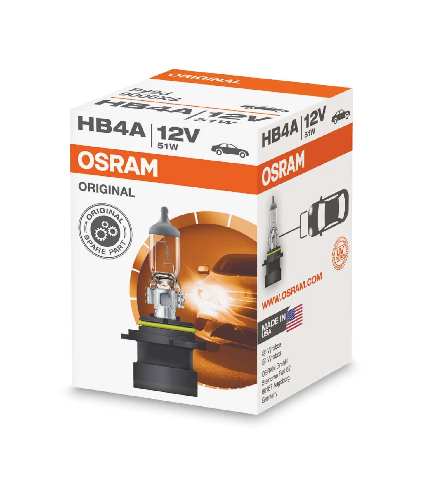 HB4A 12V 51W 22p 1 St. OSRAM - Samsuns Group