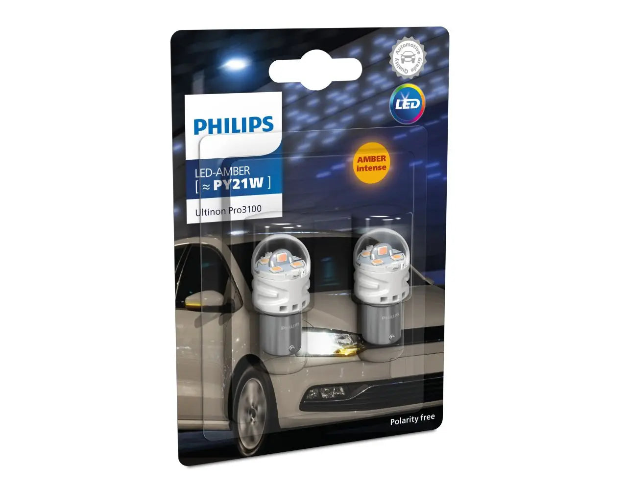 LED PY21W 12V 2,15W BAY15D Ultinon Pro 3100 2St. Philips - Samsuns Group