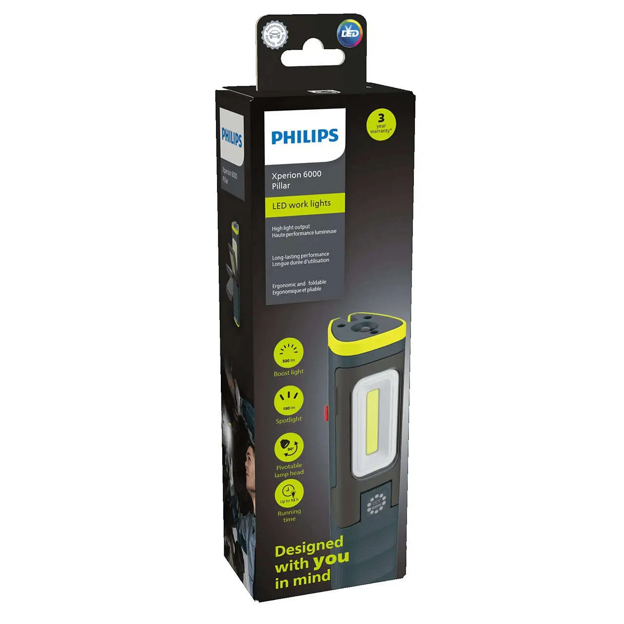 LED Wekstattlampe Xperion 6000 Kabellos 220V 1st. Philips - Samsuns Group