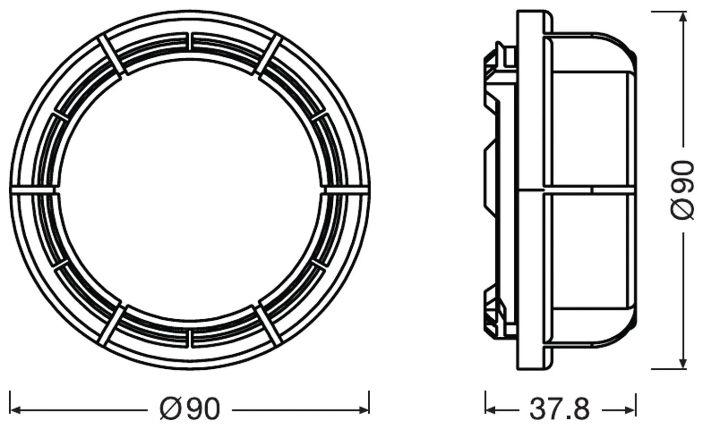 LEDriving CAP LEDCAP07 für NIGHT BREAKER LED H7-LED 2 St. OSRAM - Samsuns Group