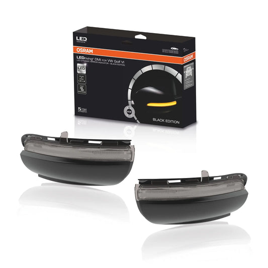 LEDRiving® Dynamische LED Spiegelblinker VW Golf VI, VW Touran I - Black Edition - Samsuns Group