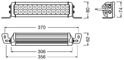 LEDriving LIGHTBAR VX250-CB Lichtleiste 1St. OSRAM - Samsuns Group