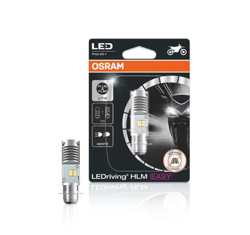 LEDriving® T19 HL 12V 6.0W/5.5W P15d 6000K White 1St. OSRAM - Samsuns Group