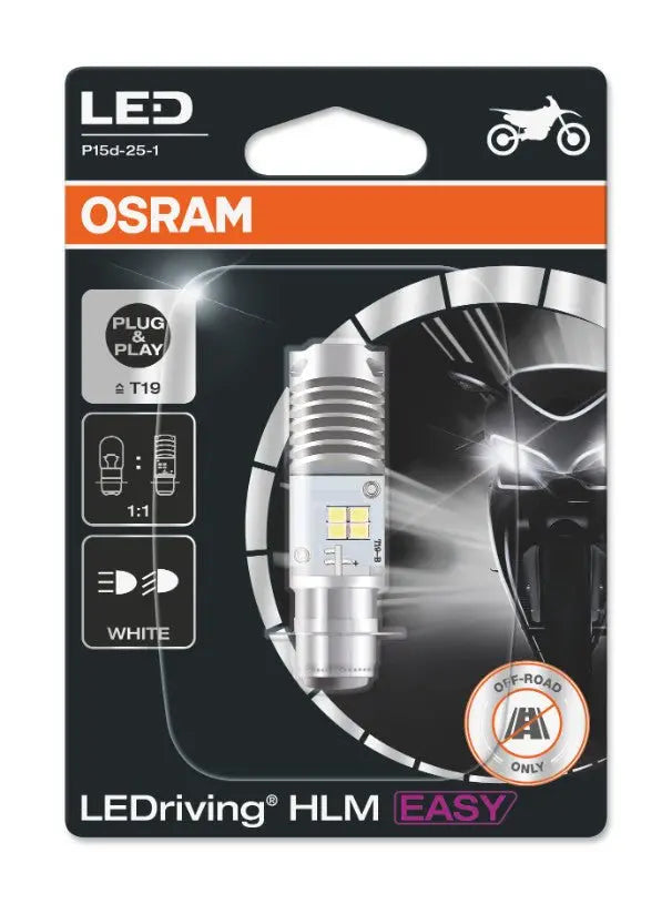 LEDriving® T19 HL 12V 6.0W/5.5W P15d 6000K White 1St. OSRAM - Samsuns Group